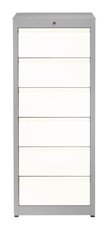 C2: Gehäuse weißaluminium / Front reinweiß 