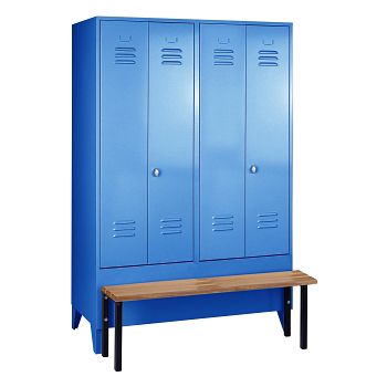 mit Füßen, Lichtblau RAL 5012/Lichtblau RAL 5012 