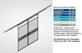 RAL 5010 enzianblau 