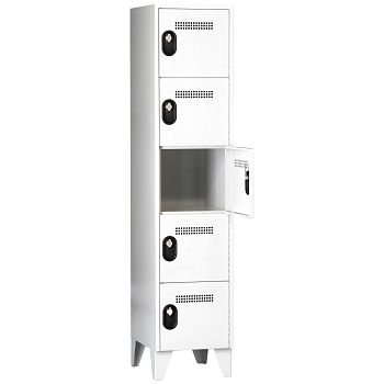 Wertfachschrank 1 Abteil a'400mm 5F. Lichtgrau/Lichtgrau,H 1850 x T 500 mm