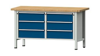 RAL 7035 Lichtgrau/ RAL 5010 Enzianblau 