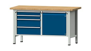 RAL 7035 Lichtgrau/ RAL 5010 Enzianblau 