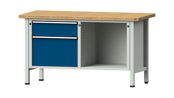 RAL 7035 Lichtgrau/ RAL 5010 Enzianblau 