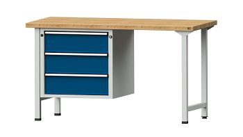 RAL 7035 Lichtgrau/ RAL 5010 Enzianblau 