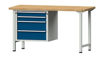 RAL 7035 Lichtgrau/ RAL 5010 Enzianblau 