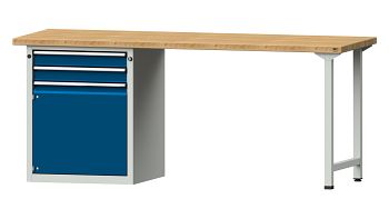 RAL 7035 Lichtgrau/ RAL 5010 Enzianblau 