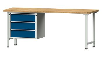 RAL 7035 Lichtgrau/ RAL 5010 Enzianblau 