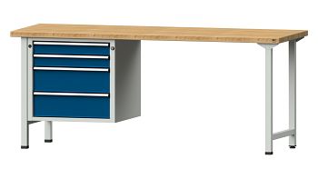 RAL 7035 Lichtgrau/ RAL 5010 Enzianblau 