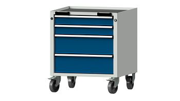 RAL 7035 Lichtgrau/ RAL 5010 Enzianblau 