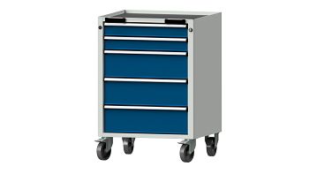 RAL 7035 Lichtgrau/ RAL 5010 Enzianblau 