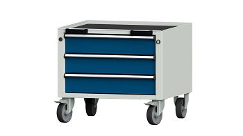 RAL 7035 Lichtgrau/ RAL 5010 Enzianblau 