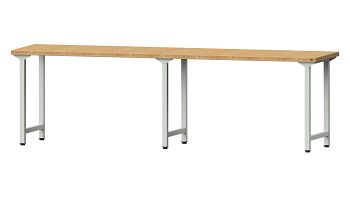 Arbeitstisch stationär BxTxH 2800 x 700 x 840 mm