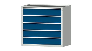 RAL 7035 Lichtgrau/ RAL 5010 Enzianblau 