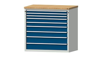 RAL 7035 Lichtgrau/ RAL 5010 Enzianblau 