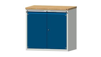 RAL 7035 Lichtgrau/ RAL 5010 Enzianblau 