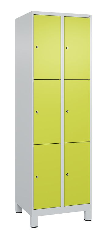 Lichtgrau RAL 7035/Clowngrün RAL 1108080 