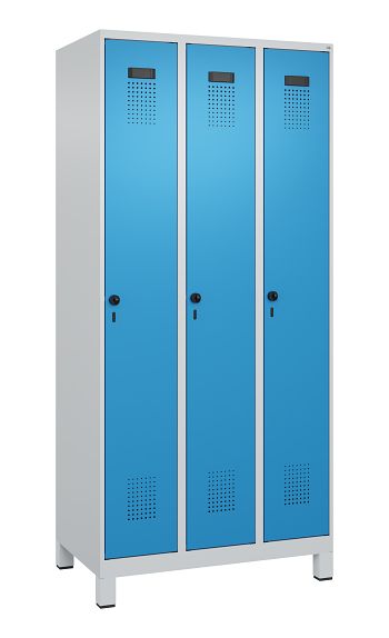 Lichtgrau RAL 7035/Lichtblau RAL 5012 