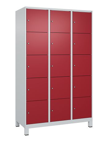 Lichtgrau RAL 7035/Rubinrot RAL 3003 