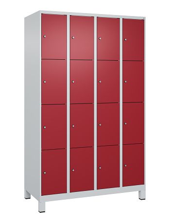 Lichtgrau RAL 7035/Rubinrot RAL 3003 