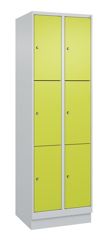 Lichtgrau RAL 7035/Clowngrün RAL 1108080 