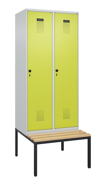 Lichtgrau RAL 7035/Clowngrün RAL 1108080 