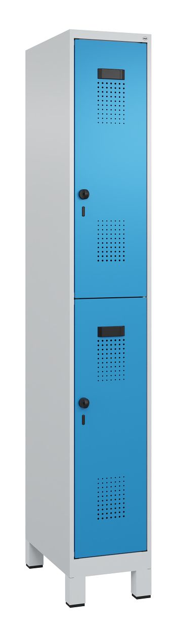 Lichtgrau RAL 7035/Lichtblau RAL 5012 