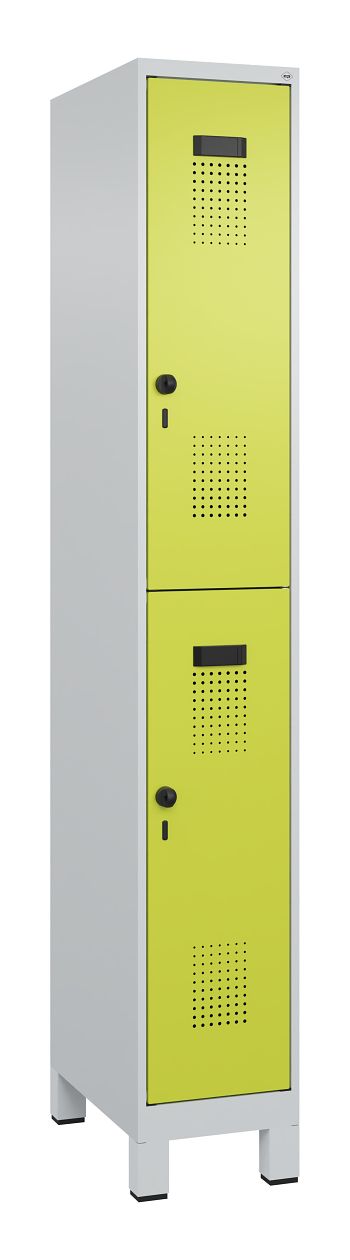 Lichtgrau RAL 7035/Clowngrün RAL 1108080 