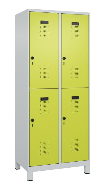 Lichtgrau RAL 7035/Clowngrün RAL 1108080 