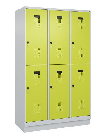 Lichtgrau RAL 7035/Clowngrün RAL 1108080 