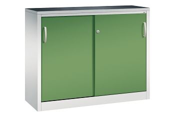 Lichtgrau RAL 7035/Resedagrün RAL 6011 