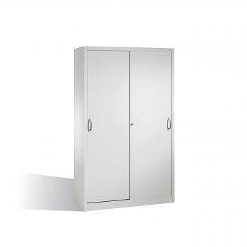 Schiebetürenschrank, mit verz. Böden,HxBxT: 1950 x 1200 x 400 mm