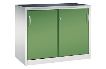 Lichtgrau RAL 7035/Resedagrün RAL 6011 