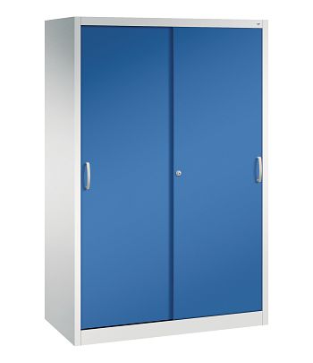 Lichtgrau RAL 7035/Enzianblau RAL 5010 