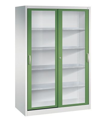 Lichtgrau RAL 7035/Resedagrün RAL 6011 