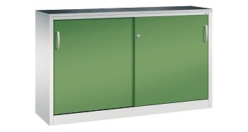 Lichtgrau RAL 7035/Resedagrün RAL 6011 