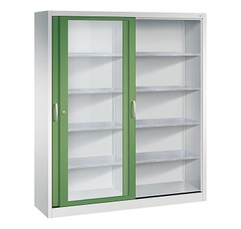 Lichtgrau RAL 7035/Resedagrün RAL 6011 