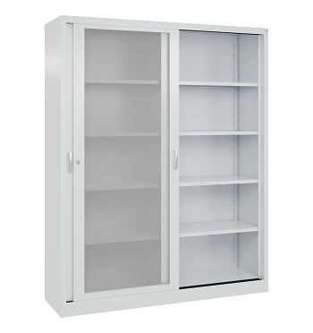 Werkzeugschrank mit Sichtfenstern H x B x T 1950 x 1600 x 400 mm