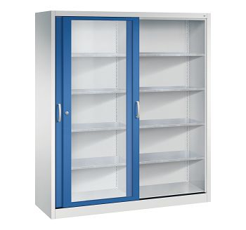 Lichtgrau RAL 7035/Enzianblau RAL 5010 