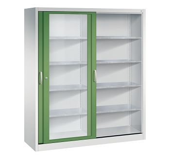 Lichtgrau RAL 7035/Resedagrün RAL 6011 