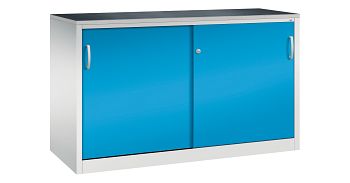 Lichtgrau RAL 7035/Lichtblau RAL 5012 