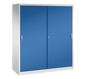 Lichtgrau RAL 7035/Enzianblau RAL 5010 