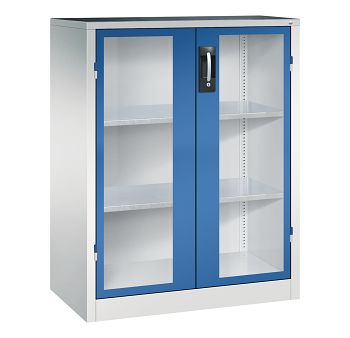 Lichtgrau RAL 7035/Enzianblau RAL 5010 