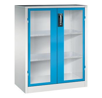 Lichtgrau RAL 7035/Lichtblau RAL 5012 