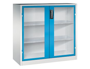 Lichtgrau RAL 7035/Lichtblau RAL 5012 