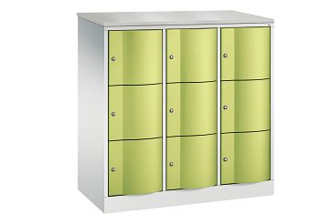 Lichtgrau RAL 7035/Clowngrün RAL1108060 