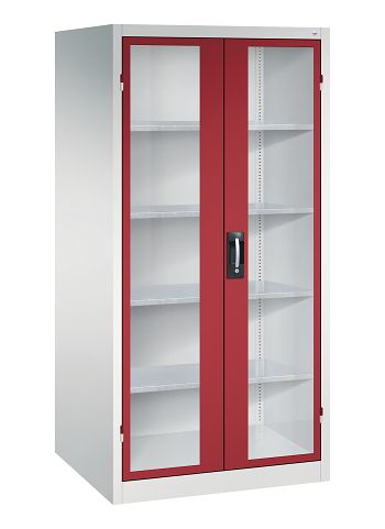 Lichtgrau RAL 7035/Rubinrot RAL 3003 