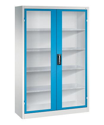 Lichtgrau RAL 7035/Lichtblau RAL 5012 