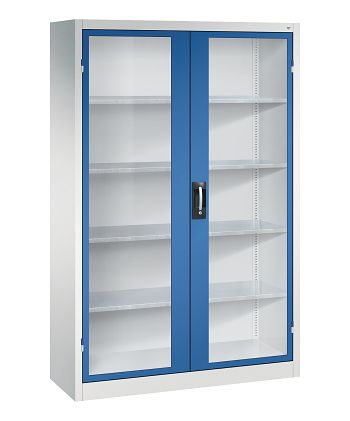 Lichtgrau RAL 7035/Enzianblau RAL 5010 