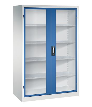 Lichtgrau RAL 7035/Enzianblau RAL 5010 