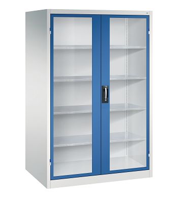 Lichtgrau RAL 7035/Enzianblau RAL 5010 